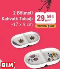 BENANTE 2 BÖLMELİ KAHVALTI TABAĞI BENANTE 2 BÖLMELİ KAHVALTI TABAĞI